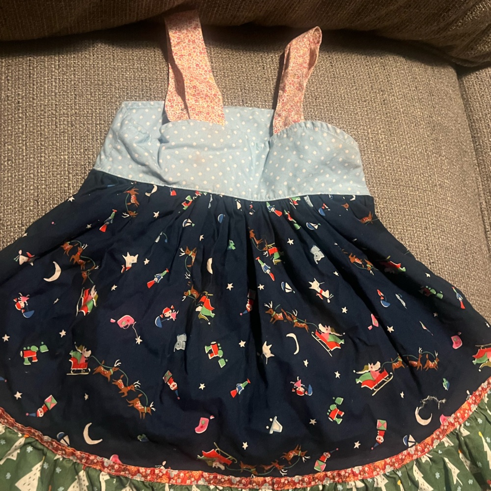 Matilda Jane size 2 Christmas Holiday Dress platinum